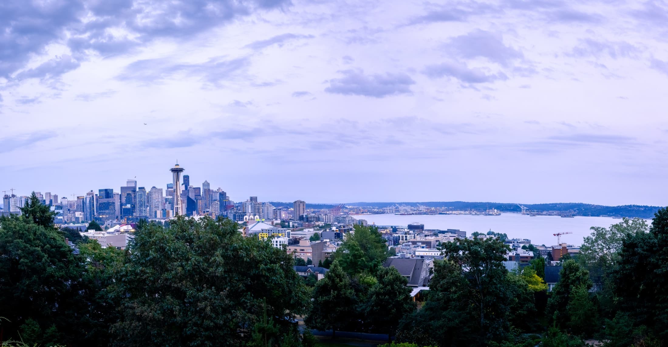 Seattle skyline viewed across the water
